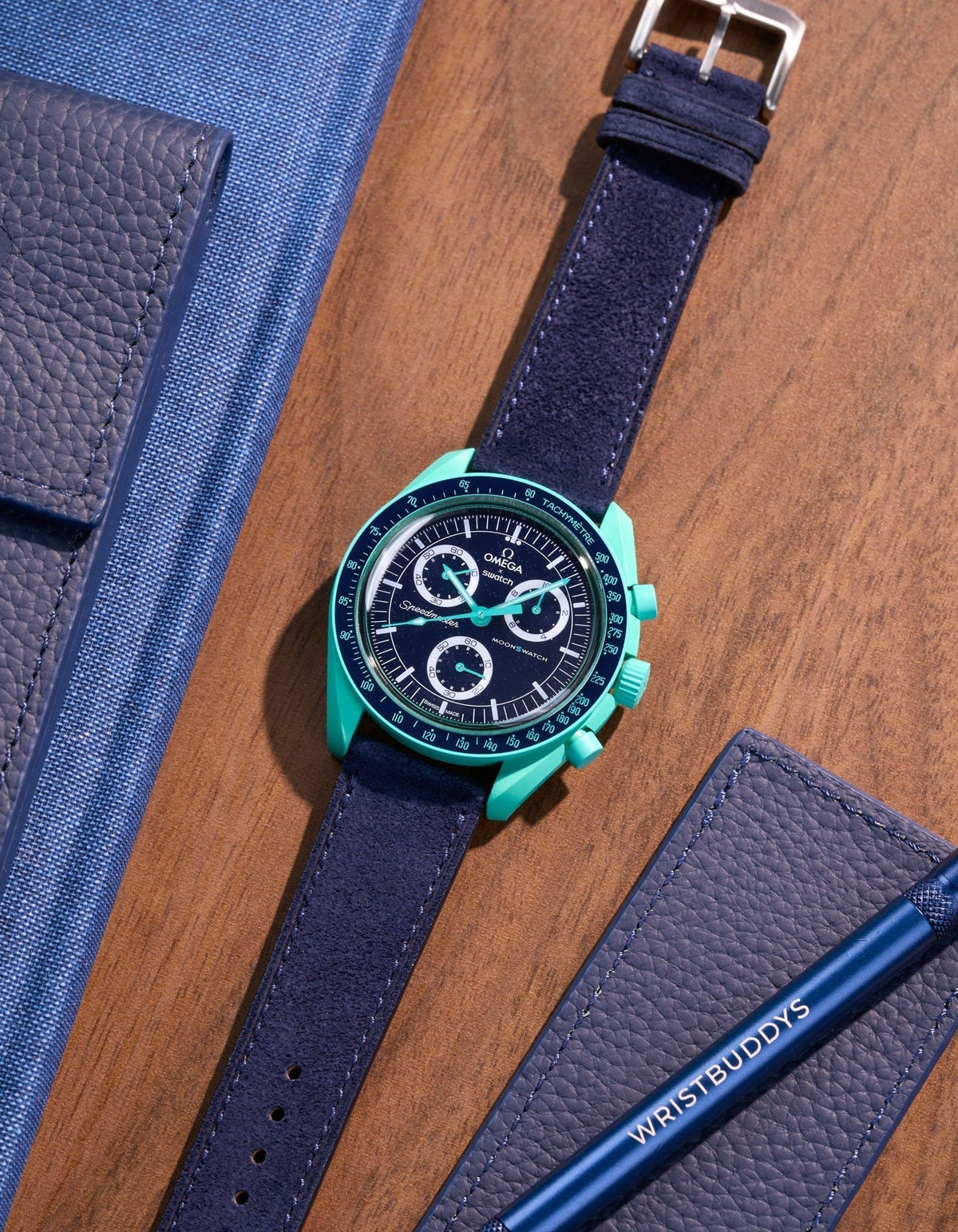Mission to Earth - Polar Lights (Leather Strap) - OM Luxury