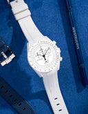 MoonSwatch Mission to the Moon Phase (Rubber Strap) - OM Luxury