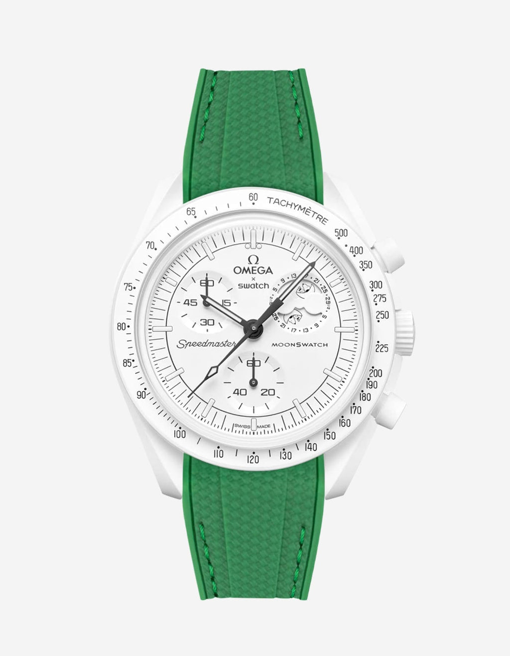 MoonSwatch Mission to the Moon Phase (Rubber Strap) - OM Luxury