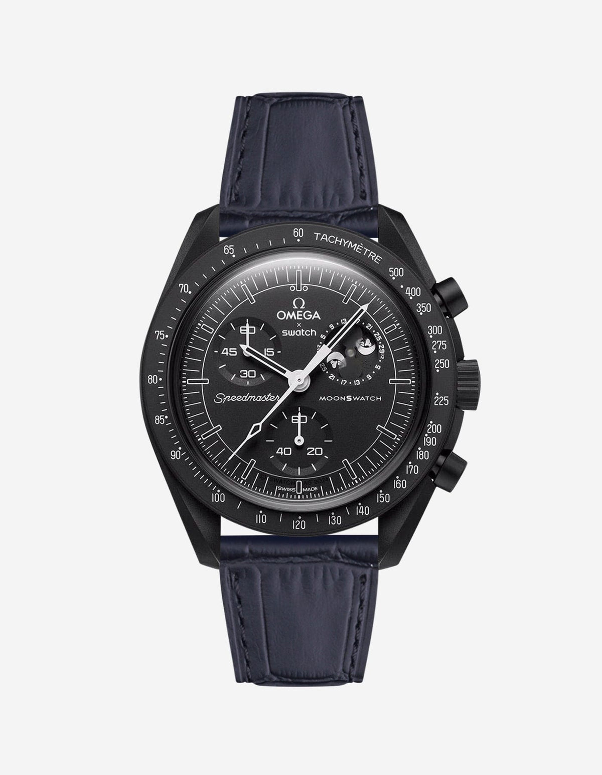 Mission to the Moon Phase - New Moon (Leather Strap) - OM Luxury