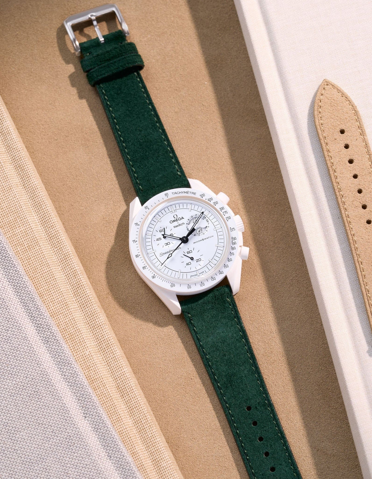 Mission to the Moon Phase - Full Moon (Leather Strap) - OM Luxury