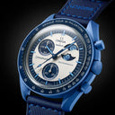 Mission to the SUPER BLUE MOONPHASE - VELCRO© Strap - OM Luxury
